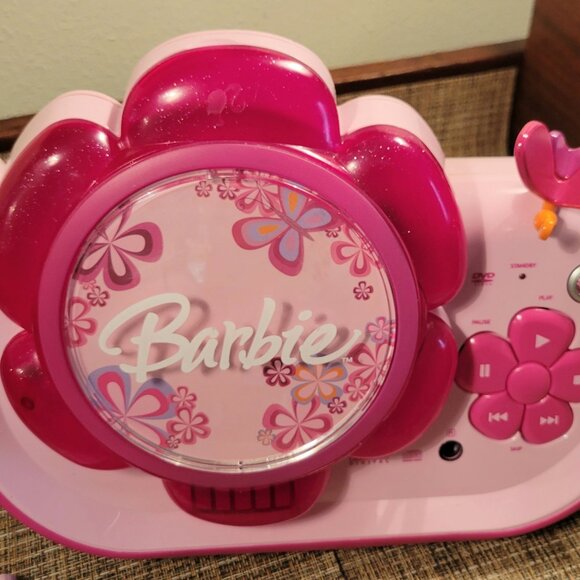 MATTEL Barbie DVD Blossom Player W/ Remote & AV Cord - Works See Video!! - Picture 3 of 15